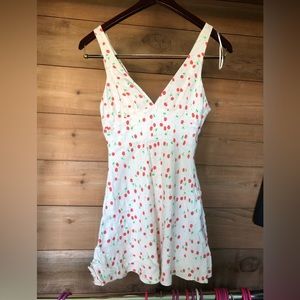 Zara cherry mini dress